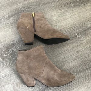 Grey booties